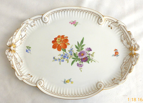 Meissen riesige prunkschale - riesige,