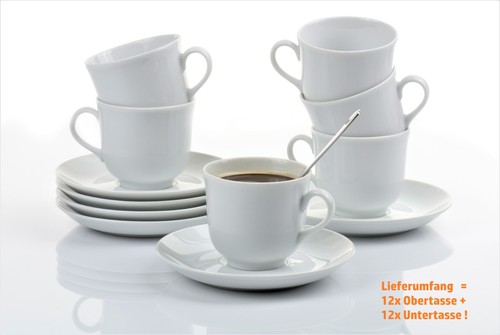 Kaffeetassen kpl mit - 12,