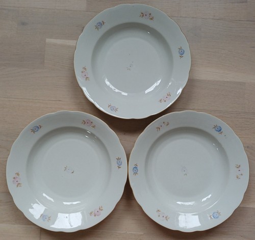 Vintage suppenteller aus - 3,