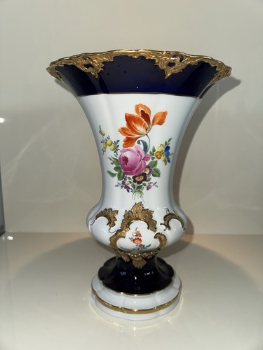 Meissen porzellan prunkvase - meissen,