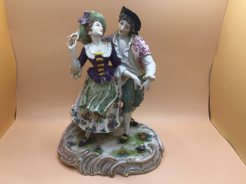 Porzellanfigur dressel - ,